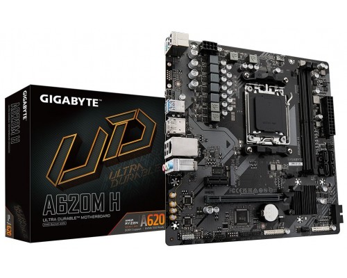 PLACA BASE GIGABYTE A620M H AM5 MATX 2XDDR5